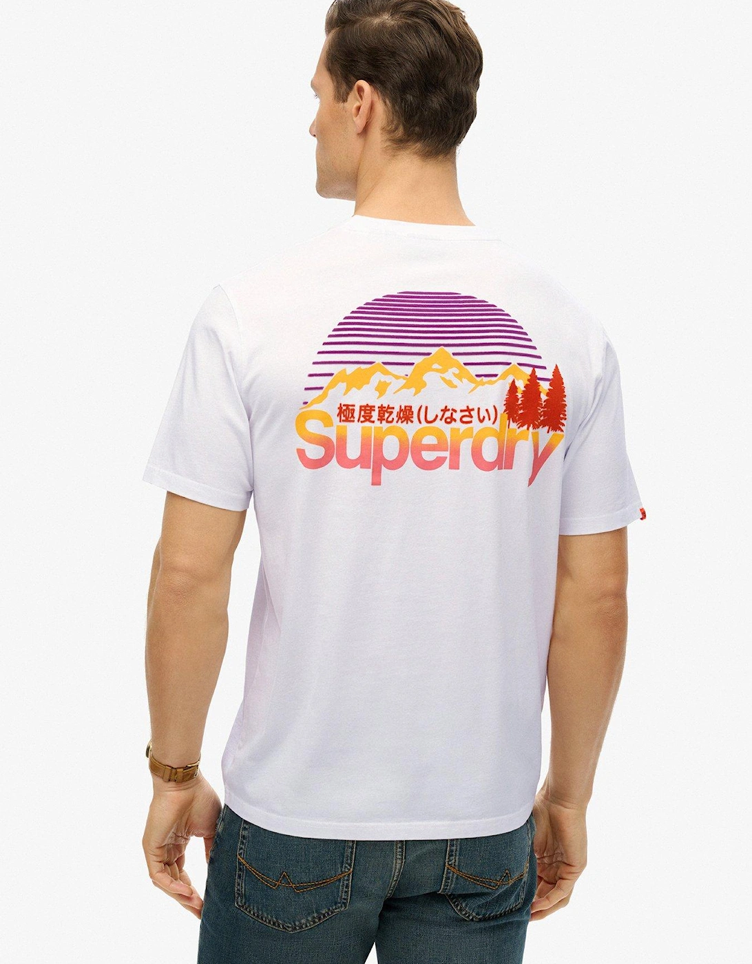 CL Great Outdoors Chest T-Shirt - White