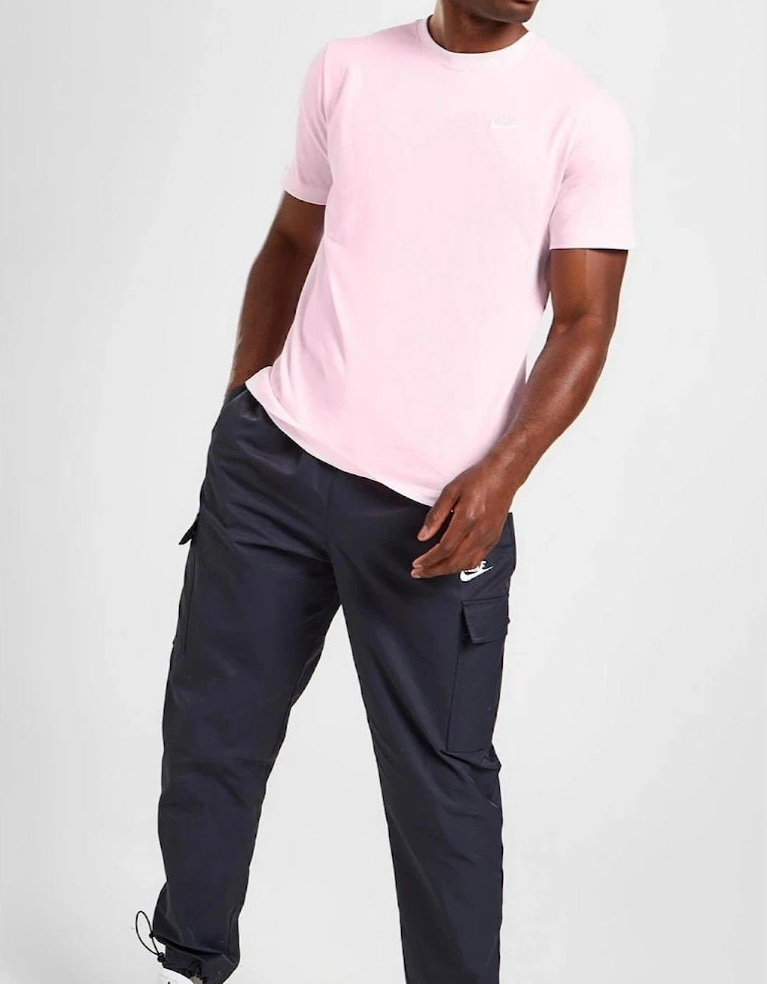 Men's Nike Core Men's T-Shirt Pink - Size: 40