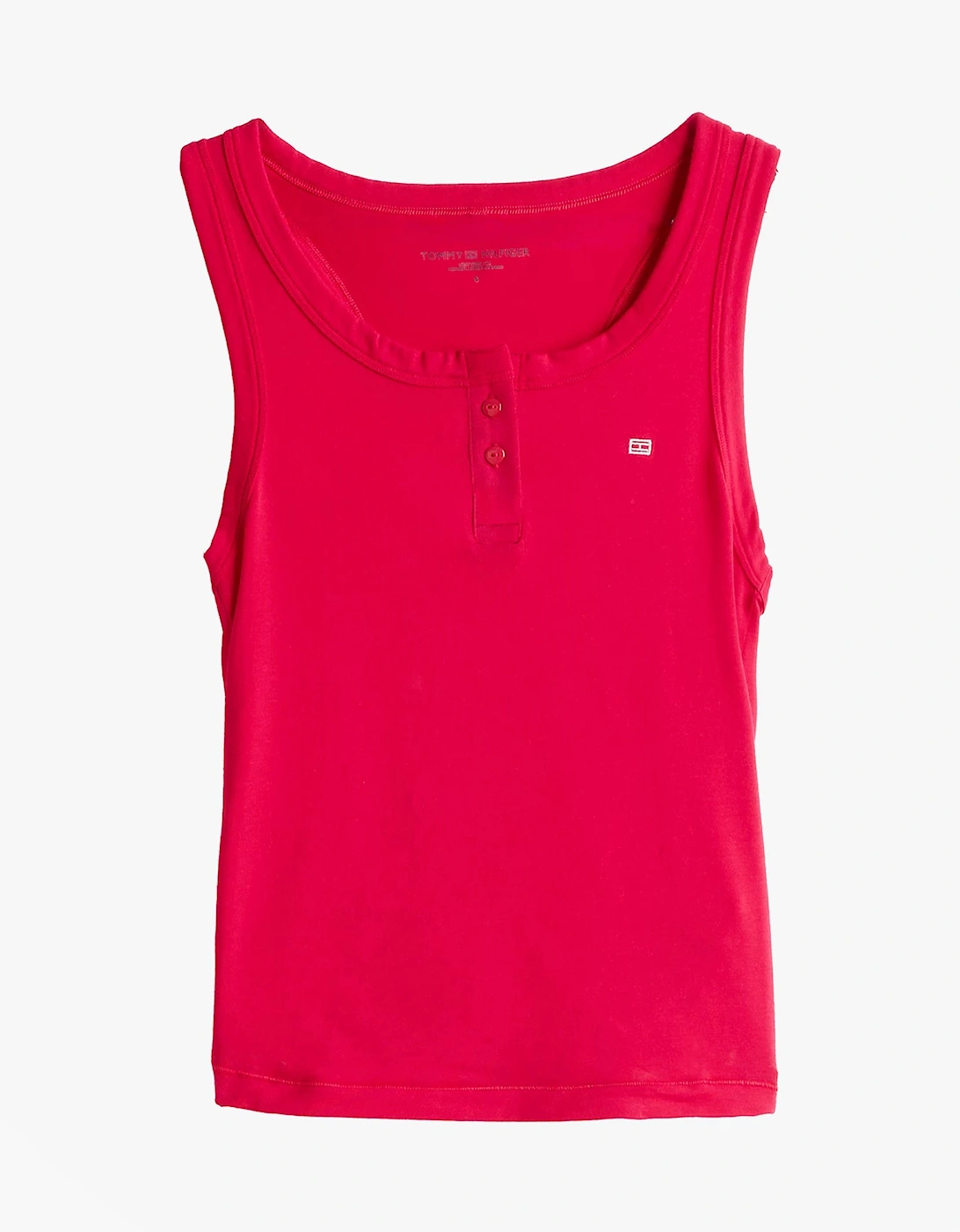 LOGO Womens Racerback Pyjama Set Vivacious Pink