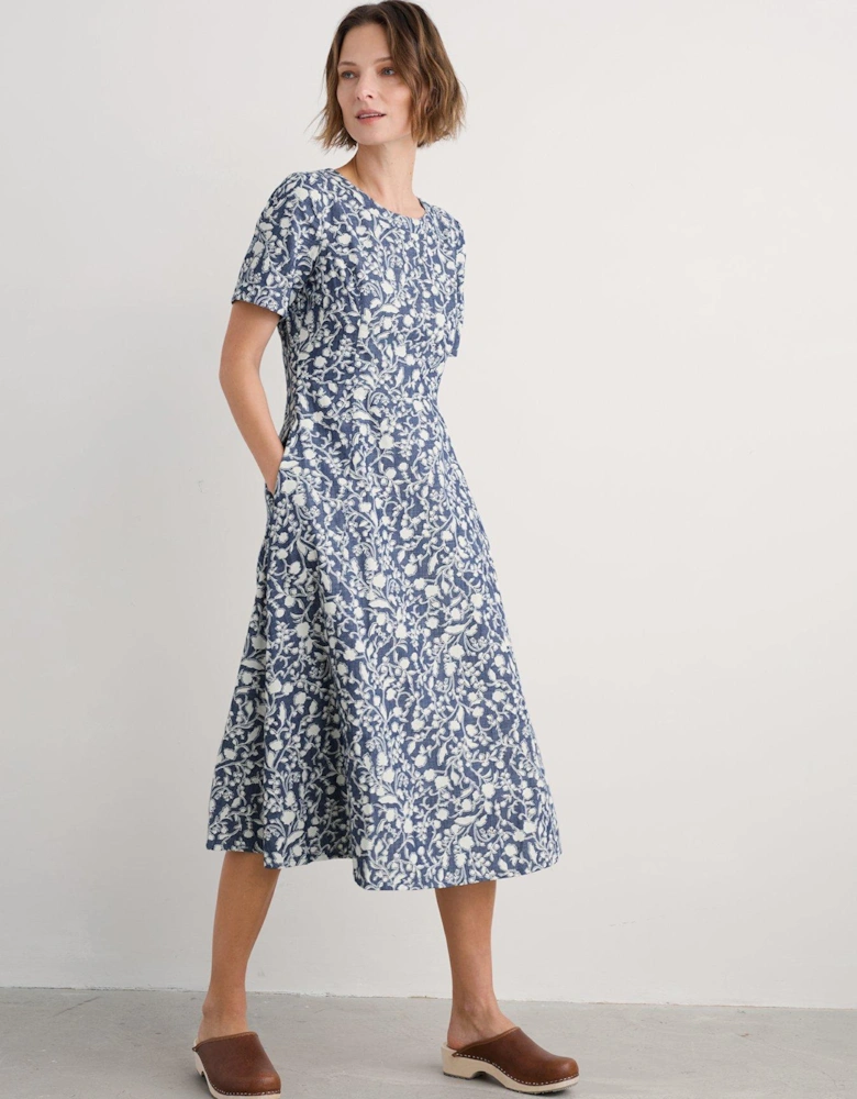 Fox Path Dress - Blue