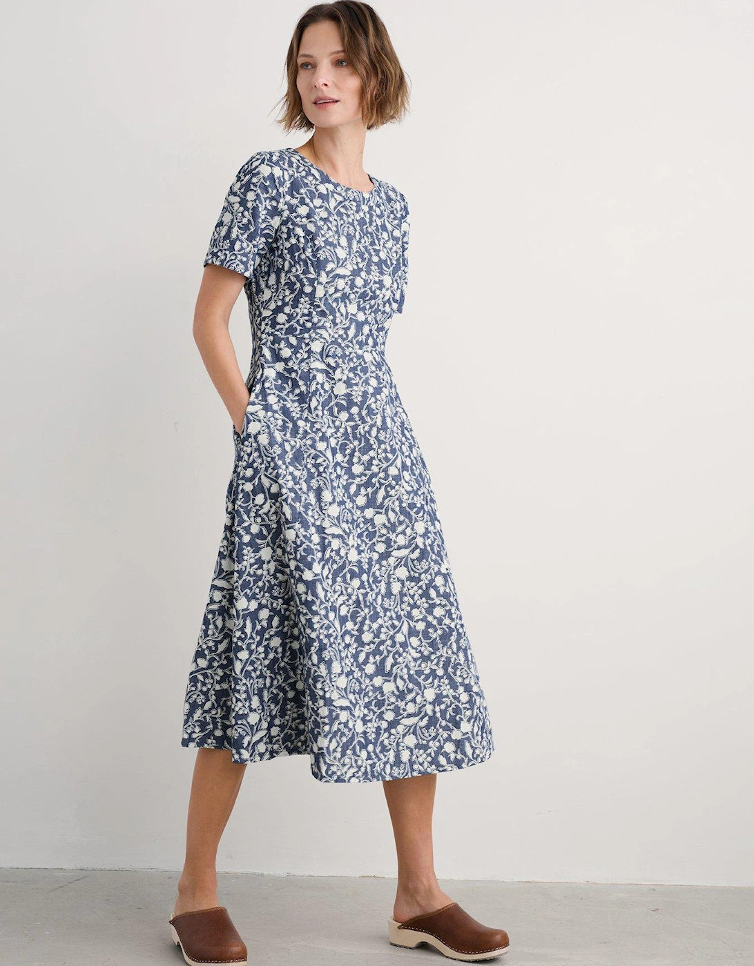 Fox Path Dress - Blue