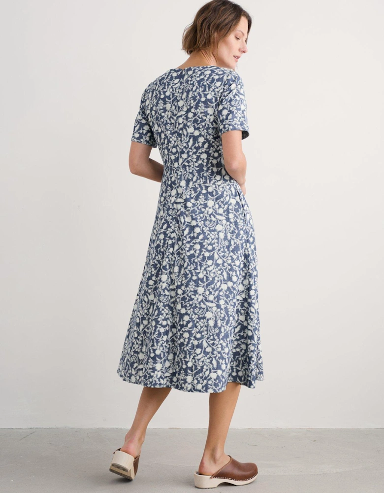 Fox Path Dress - Blue
