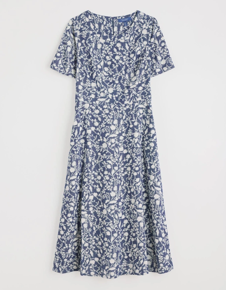 Fox Path Dress - Blue