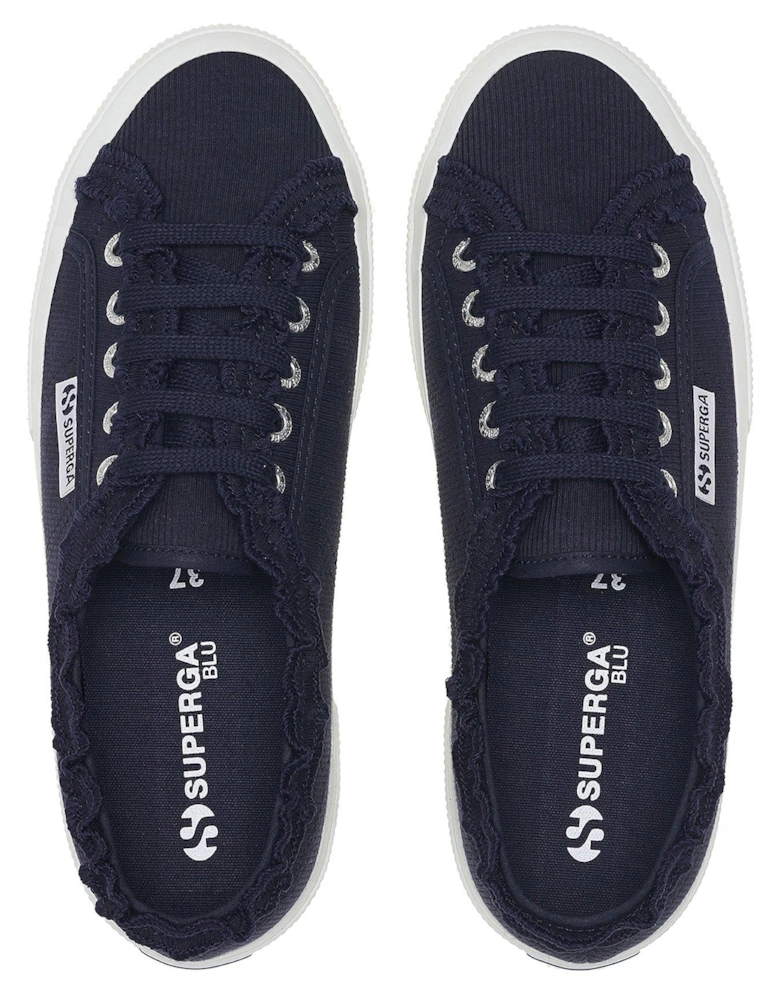 3750 Jersey Rouches Leggera Plimsoll - Navy