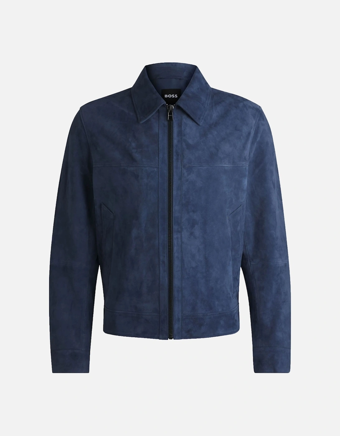 Boss Black H-Malbano 5 Suede Jacket Medium Blue, 4 of 3