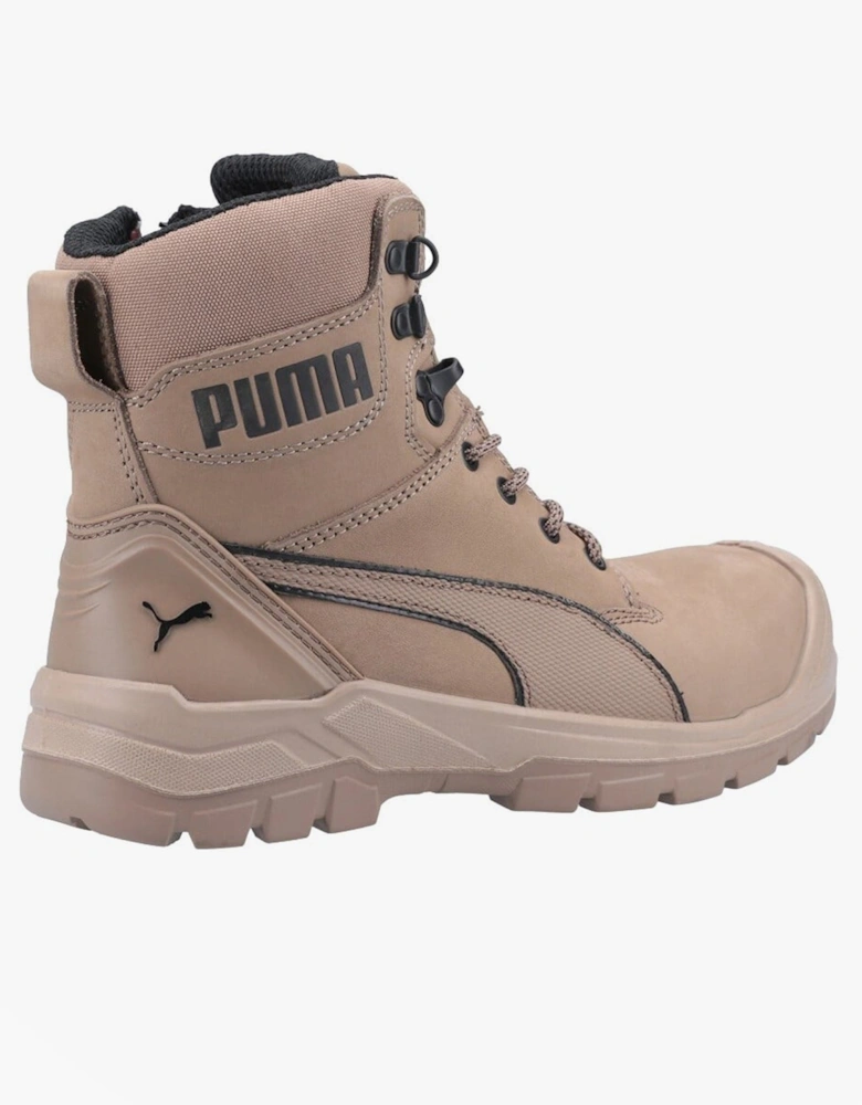CONQUEST Mens Safety Boots Grey