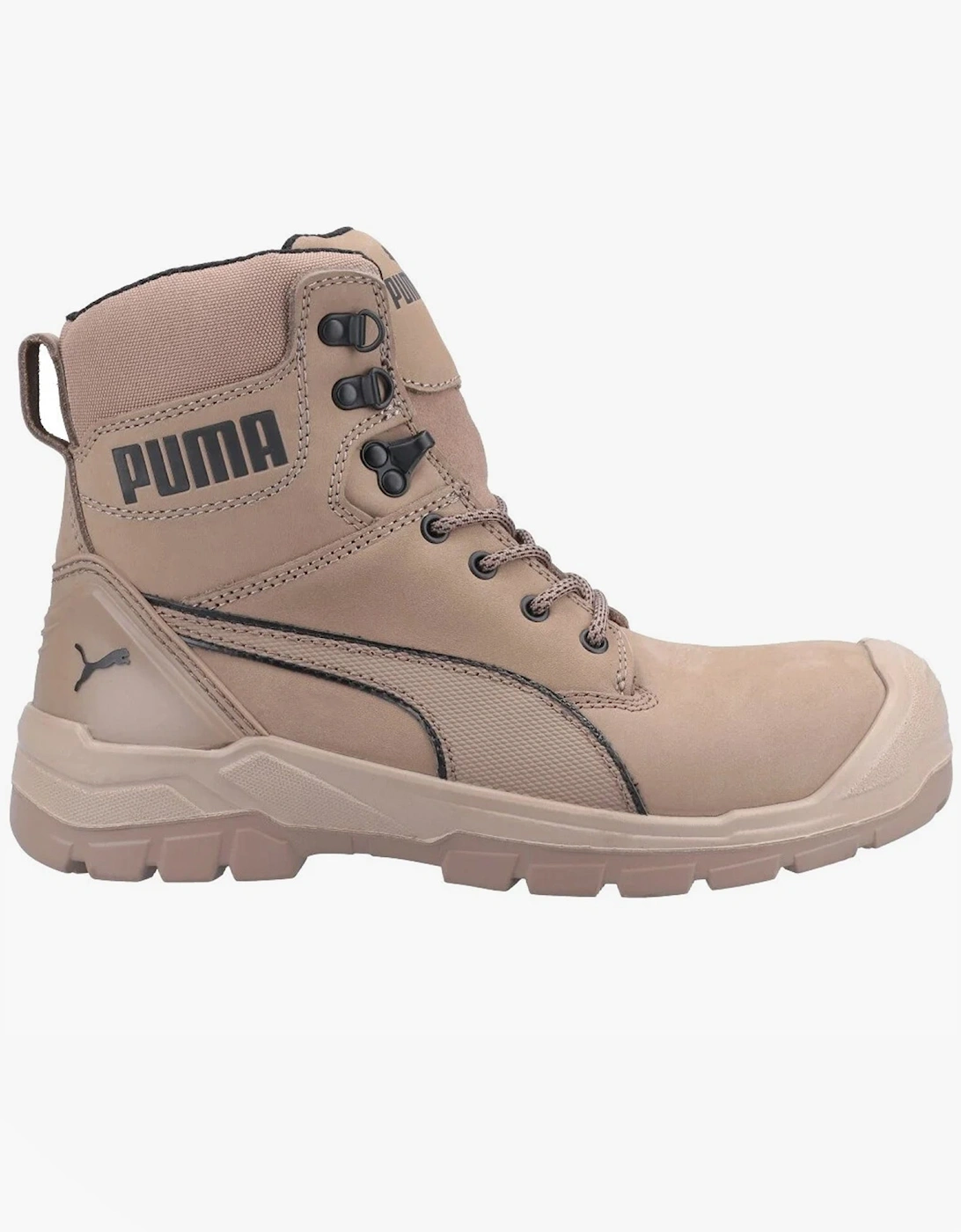 CONQUEST Mens Safety Boots Grey, 5 of 4