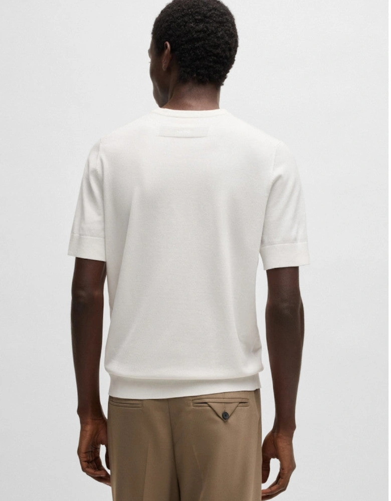 HUGO San Carl-CV Sweater 102 Natural