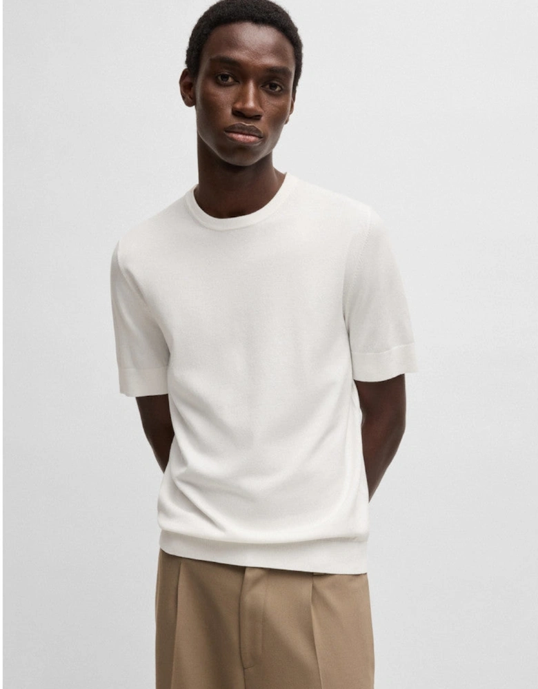 HUGO San Carl-CV Sweater 102 Natural