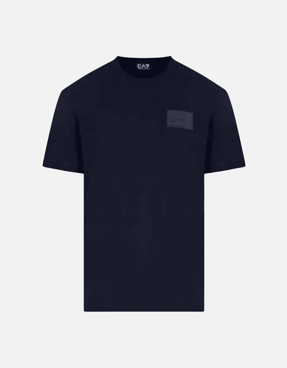 Rubber Stamp Logo Navy Regular Fit T-Shirt, 2 of 1