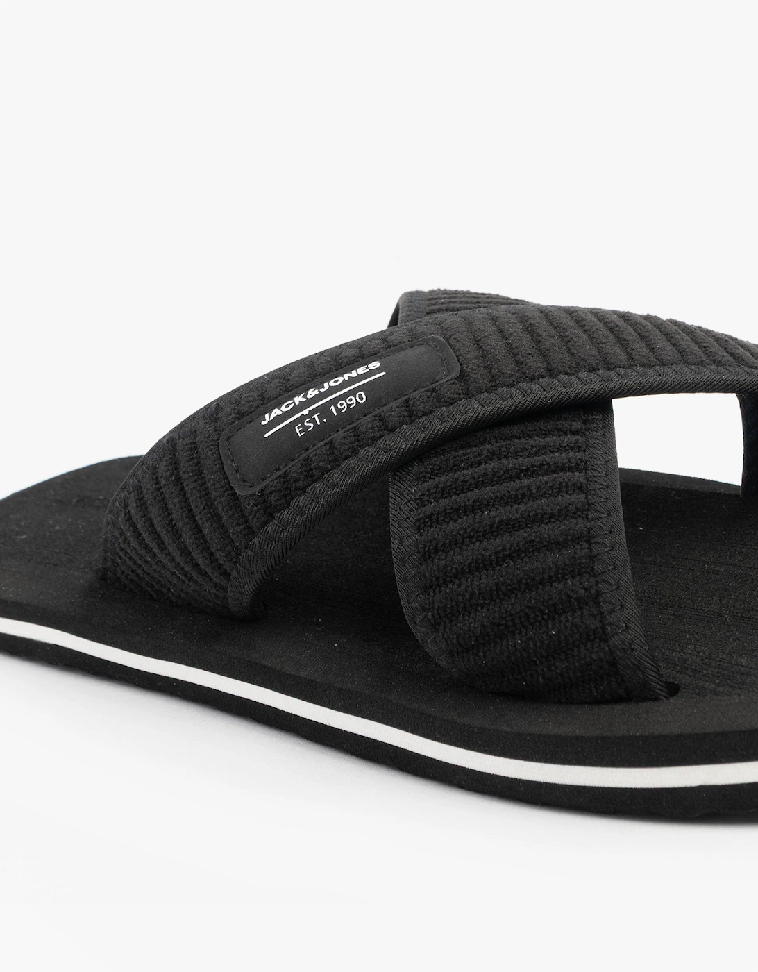 KRISKROS Mens Sandals Anthracite