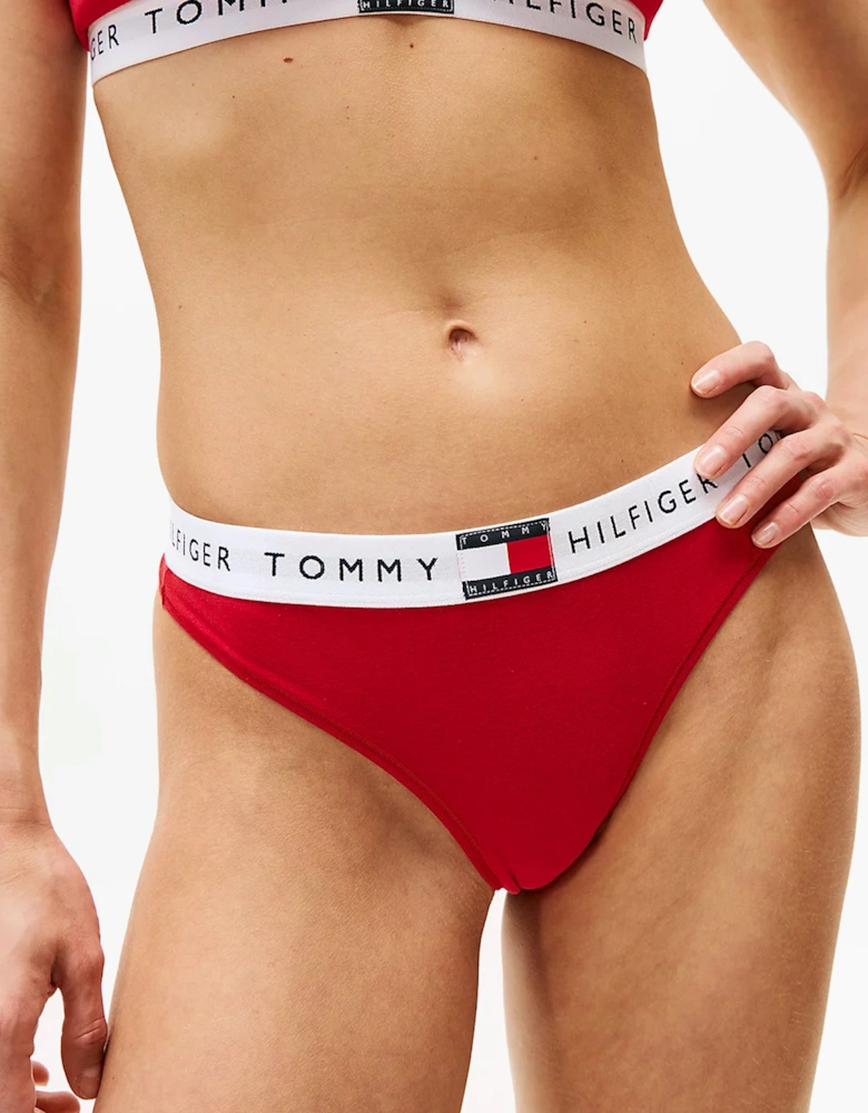 HERITAGE Womens Classic Thong Primary Red