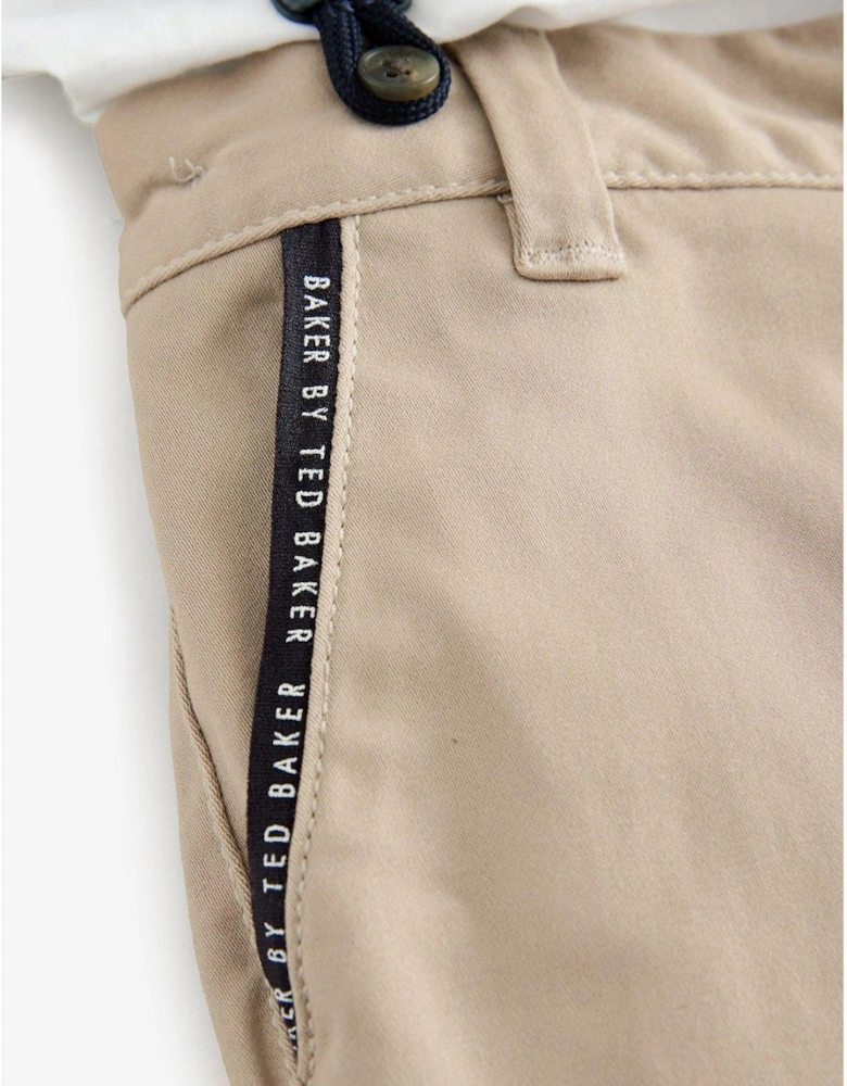 Boys Shirt And Chino Trouser Set - Multi