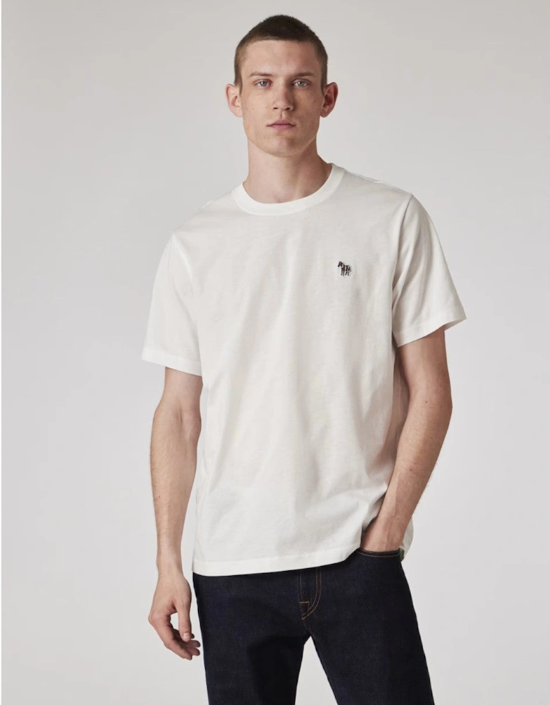 PS Reg Fit Zebra T-Shirt S2-25 01 WHITE