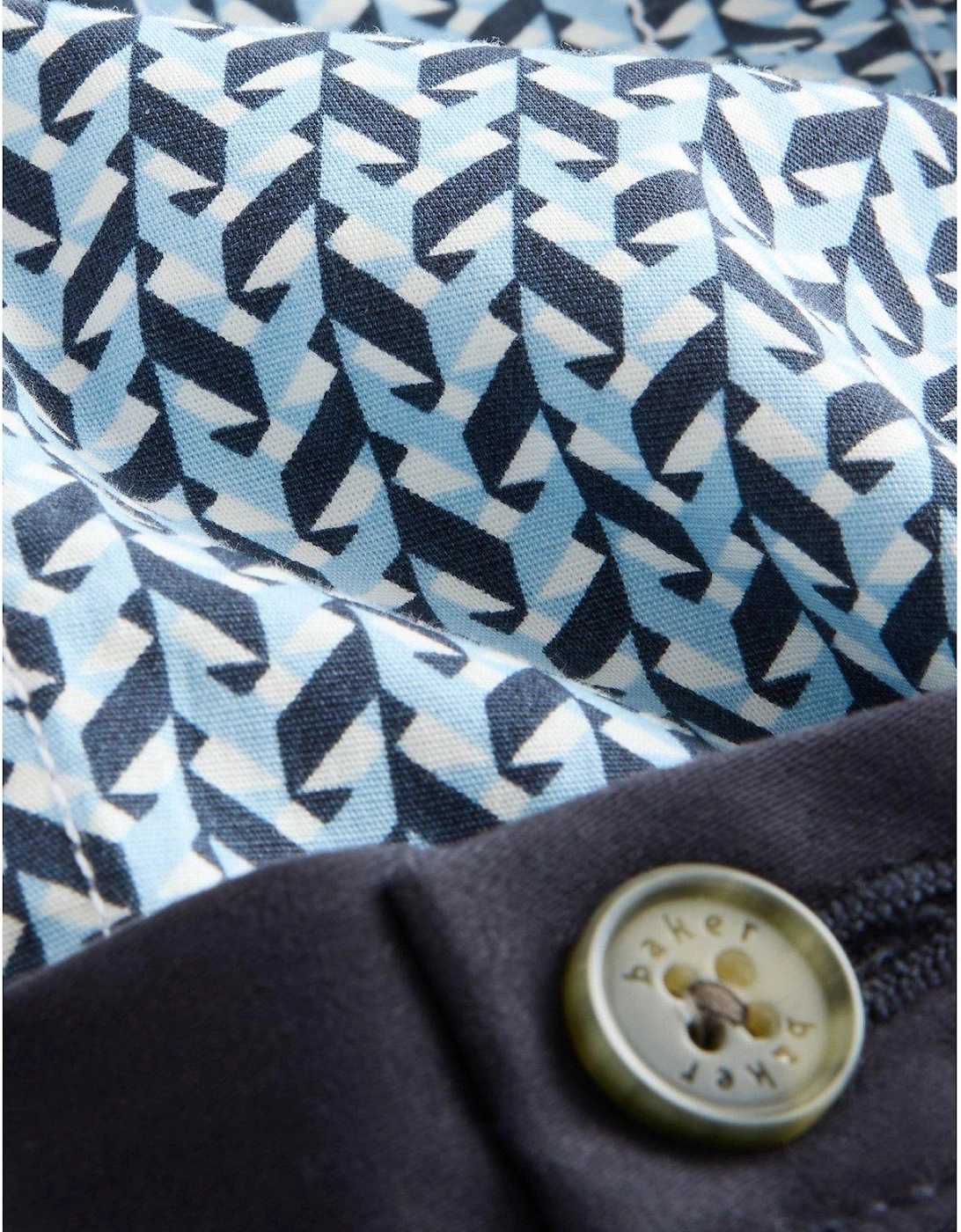 Boys Shirt And Trouser Set - Navy