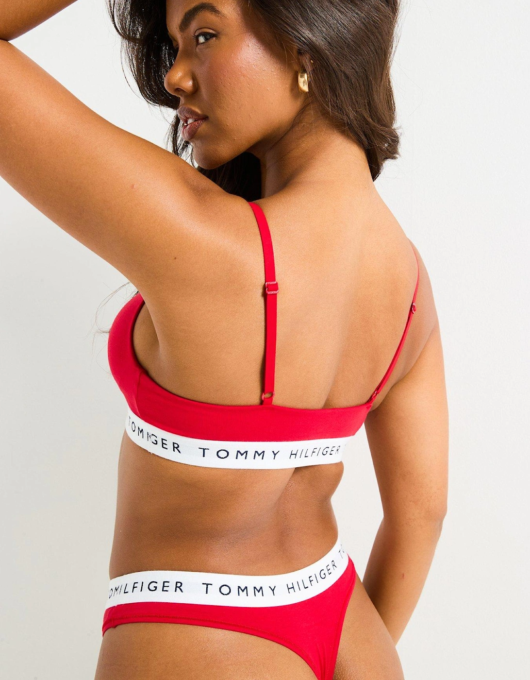 Herritage Cotton Thong - Red