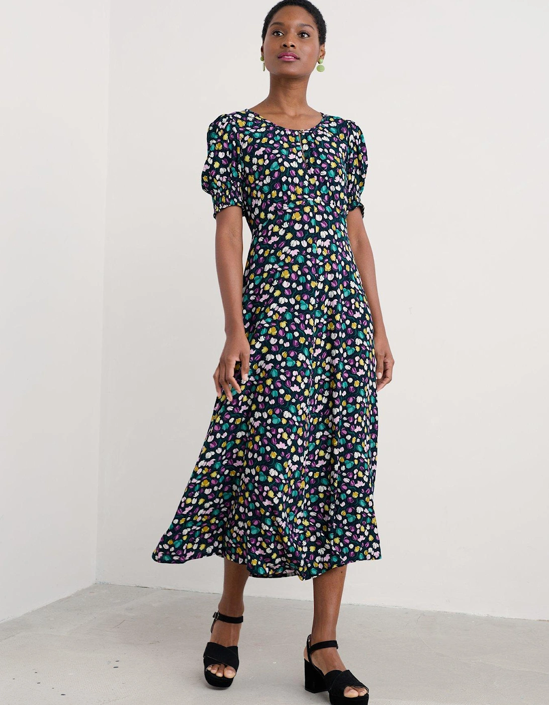 Marsh Violet Dress - Multi