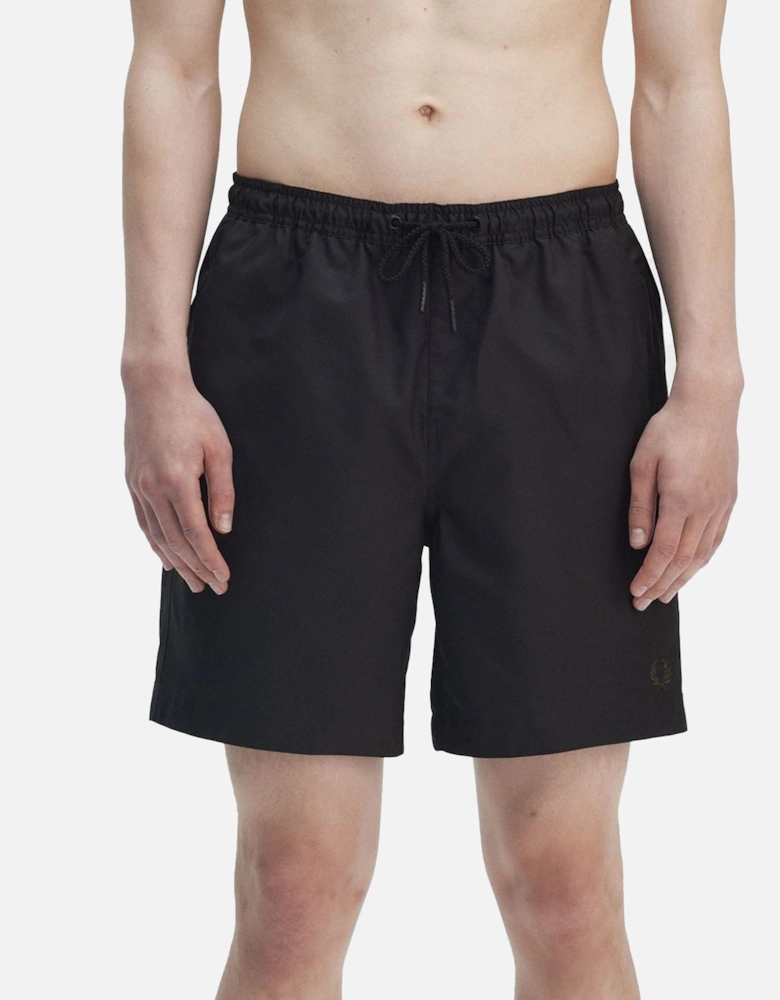 Classic Swim Shorts Black/Court Green