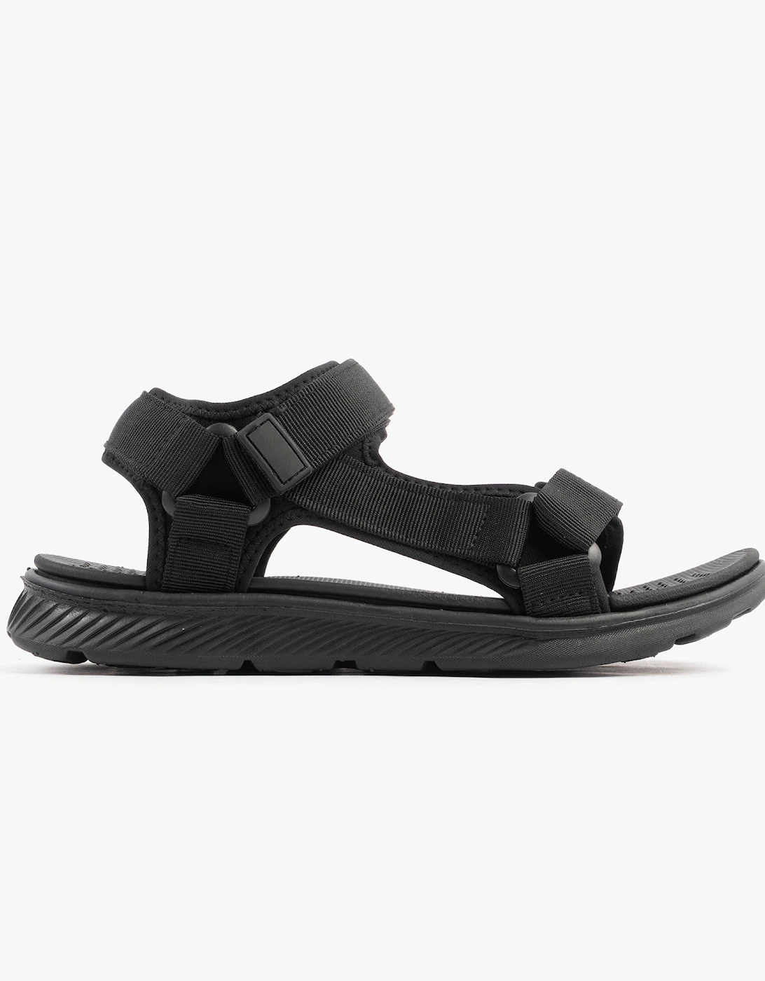 TREK Mens Sandals Black, 7 of 6
