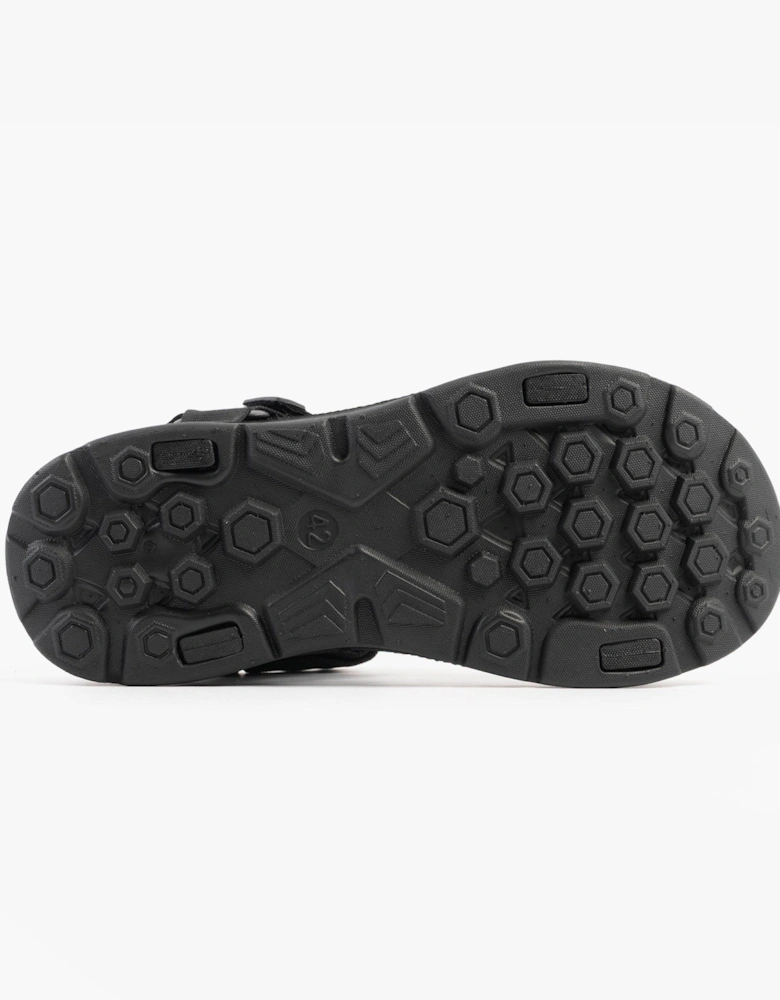 TREK Mens Sandals Black