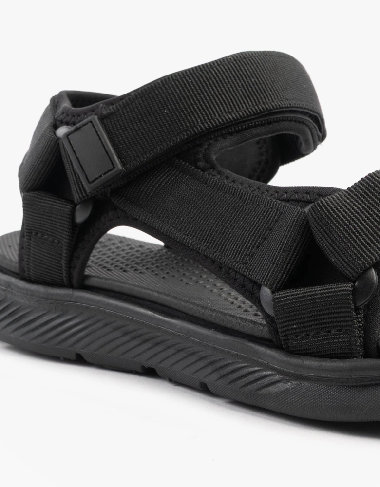 TREK Mens Sandals Black