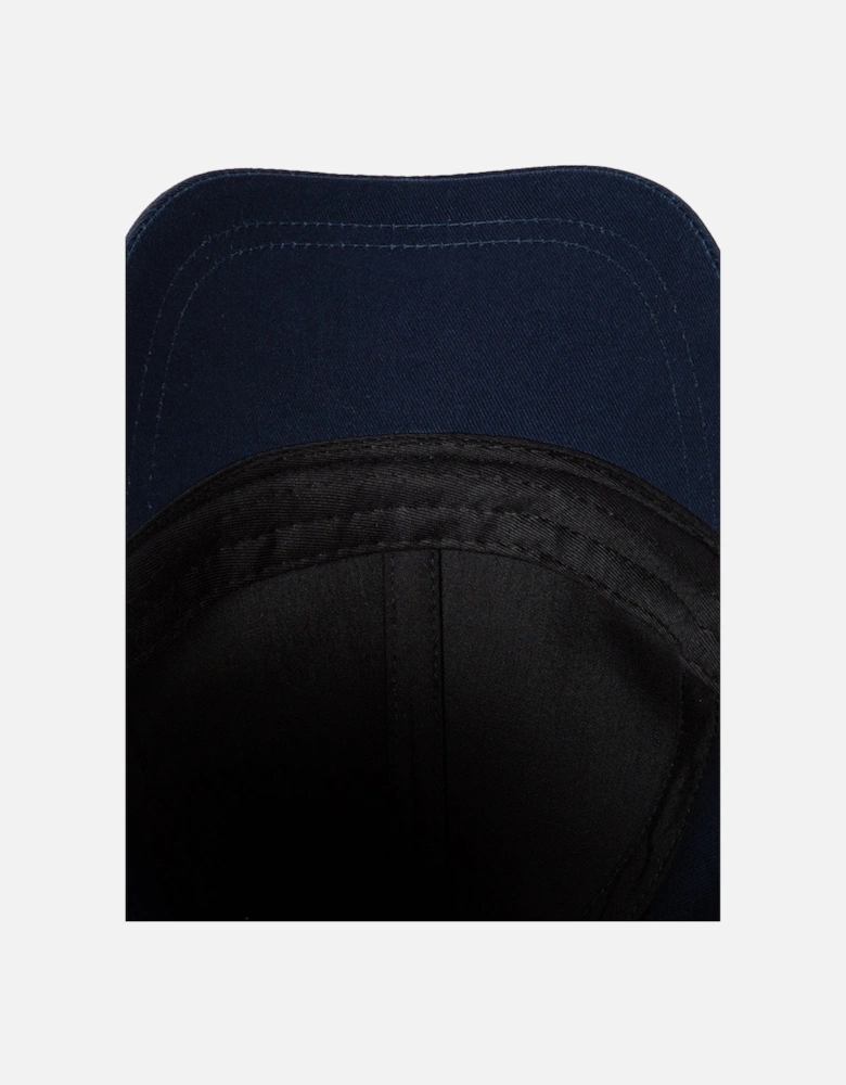Zebra Baseball Cap, Navy