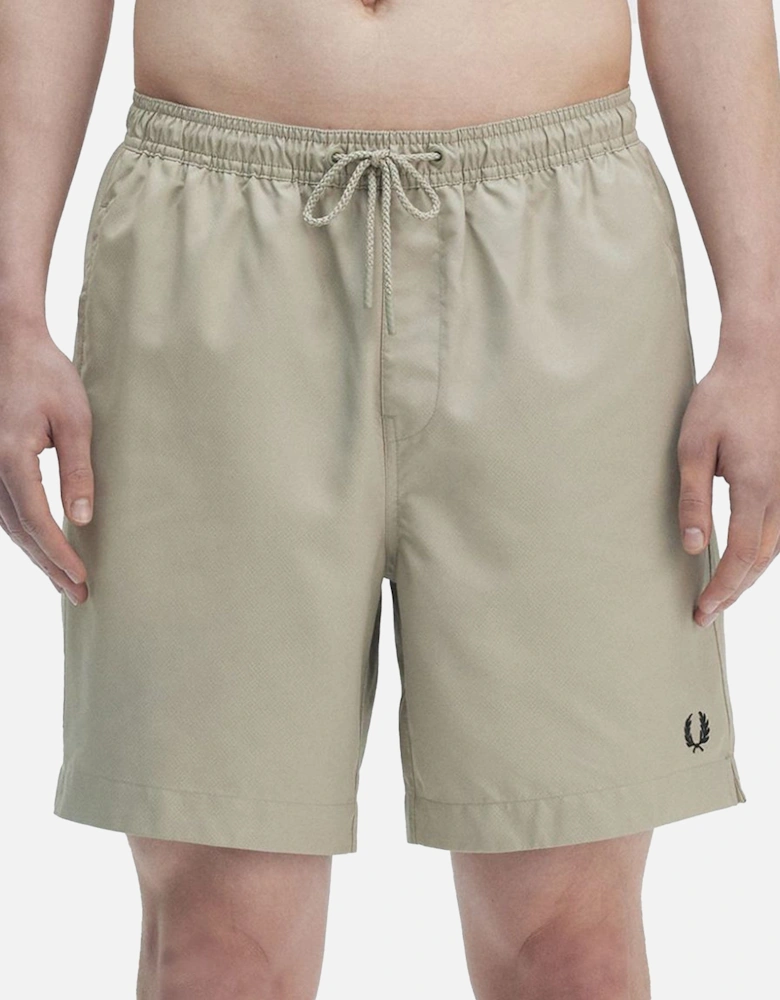 Classic Swim Shorts Warm Grey/Black