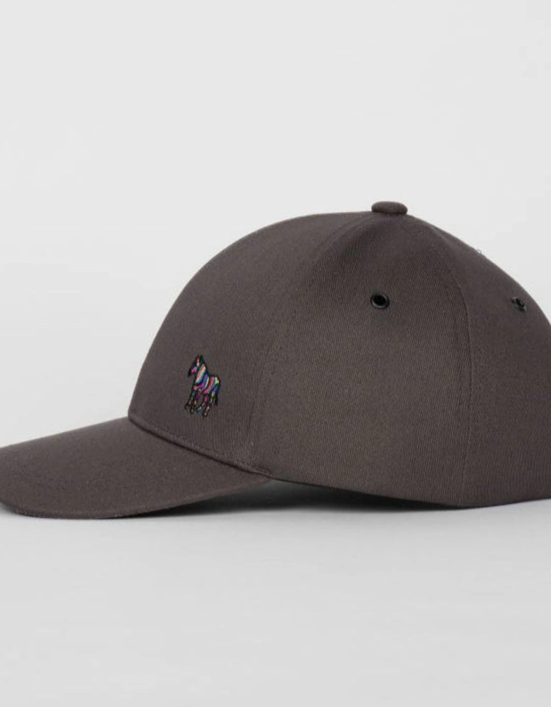 Zebra Baseball Cap, Grey, 2 of 1