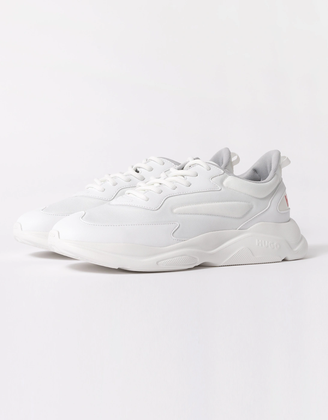 HUGO Leon_Runn_cvpu_N Mens Trainers, 2 of 1