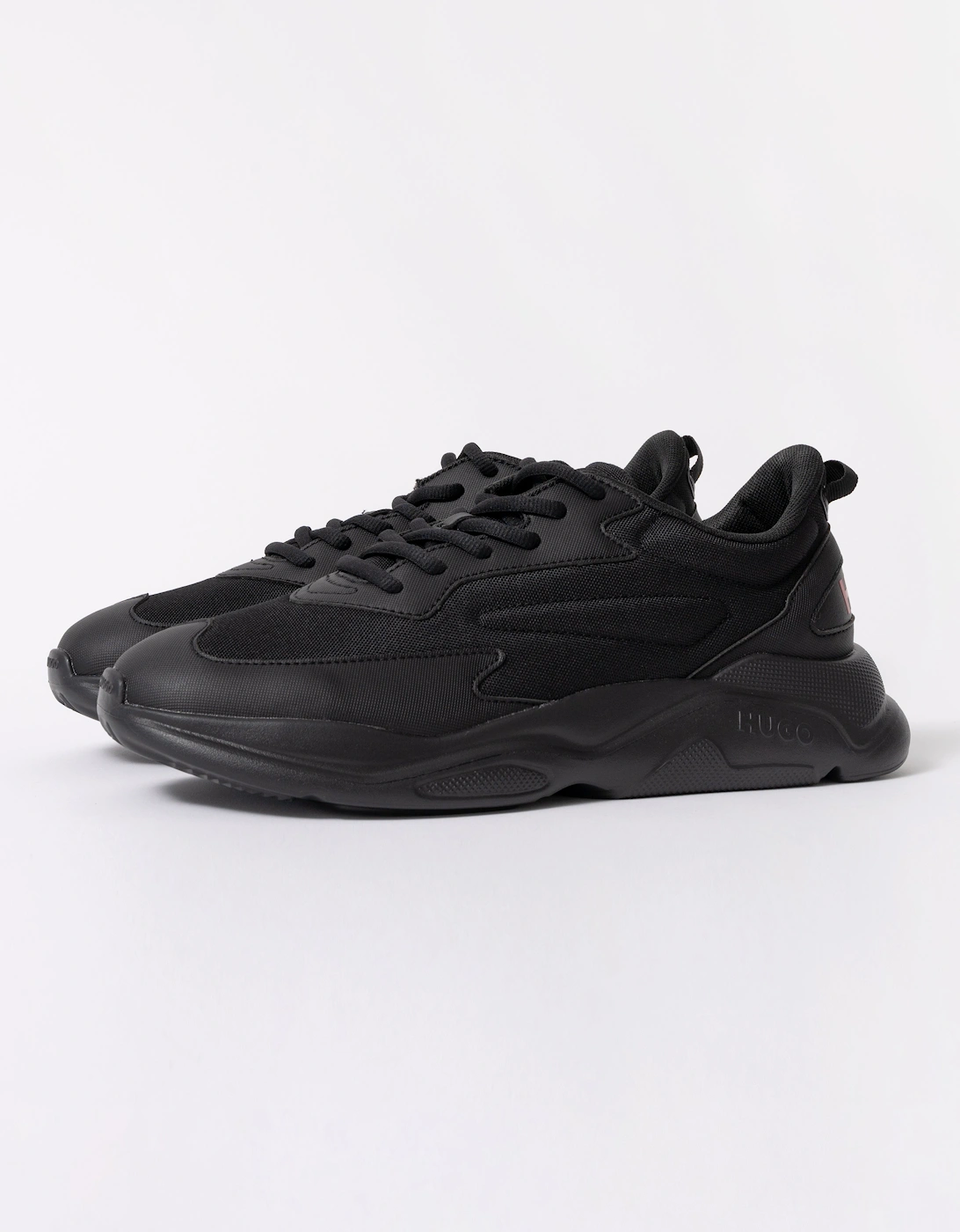 HUGO Leon_Runn_cvpu_N Mens Trainers, 2 of 1