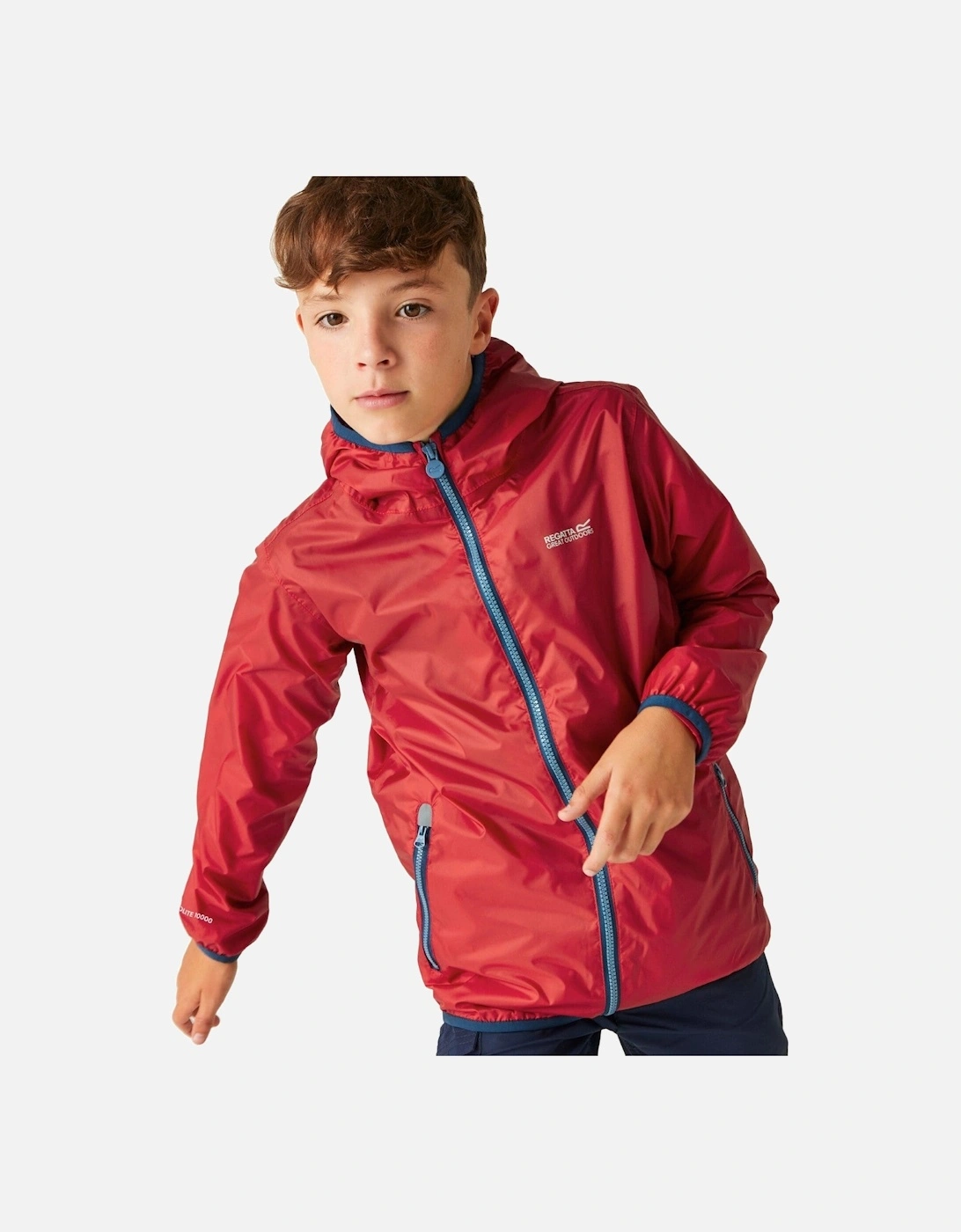 Kids Lever II Waterproof Packaway Walking Jacket, 2 of 1