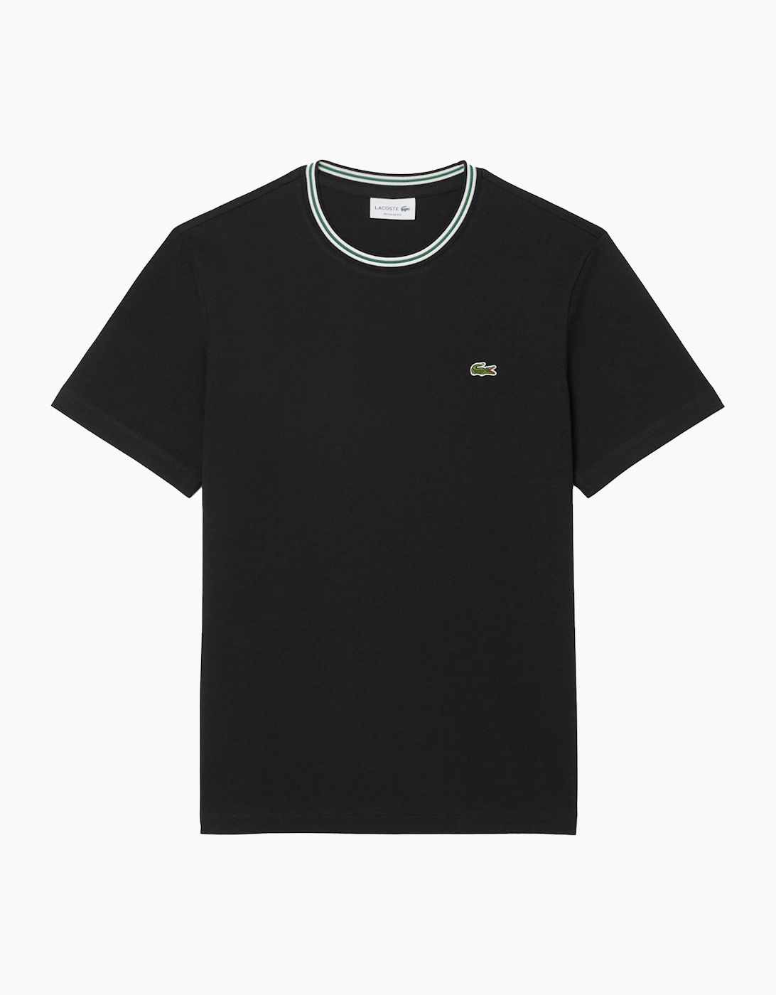 Lacoste Men's Black Th9903 T-Shirt  38 Medium