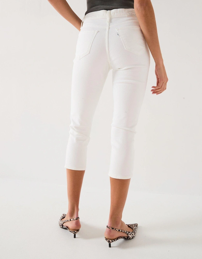 311™ Shaping Skinny Capri Jeans - Soft Clean White