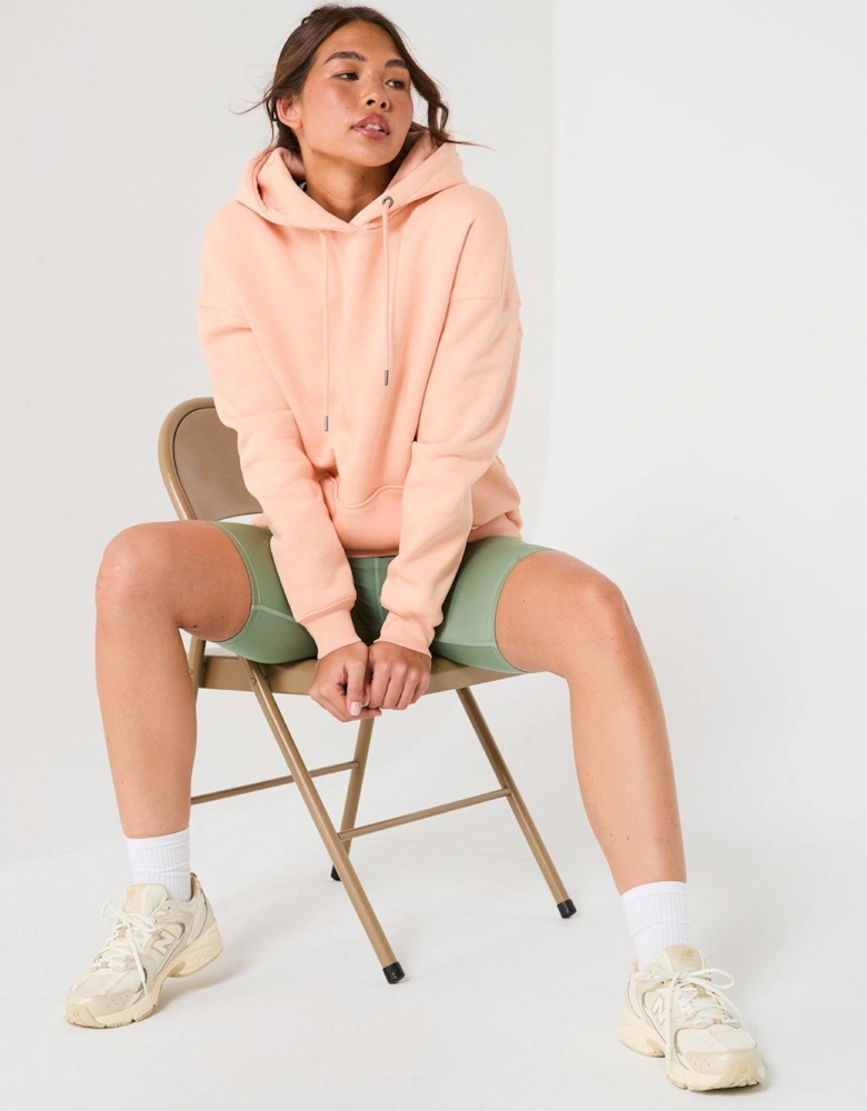 The Essential Oversized Hoodie - Peach