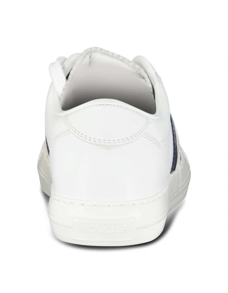 Monaco Leather Trainers White