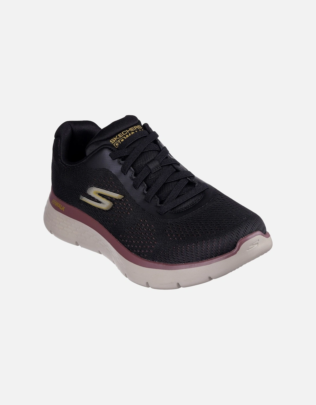 Flex Textile Men's Black/Multi Trainers, 3 of 2