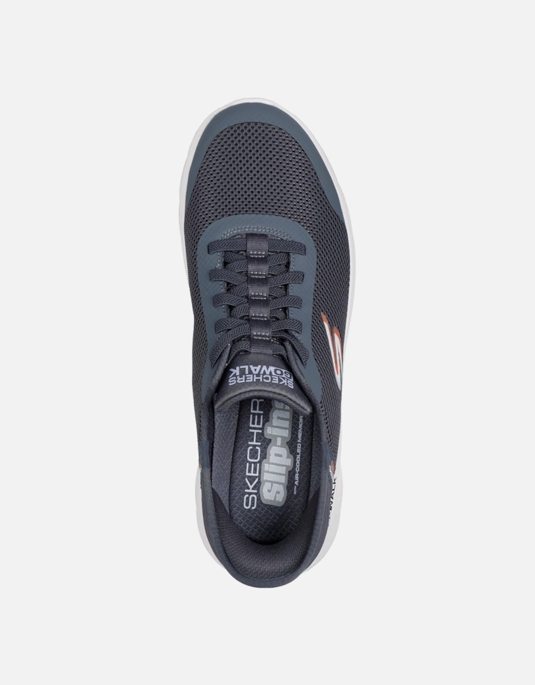 Skechers model GO WALK Flex Hands Up Shoes Male in Grey