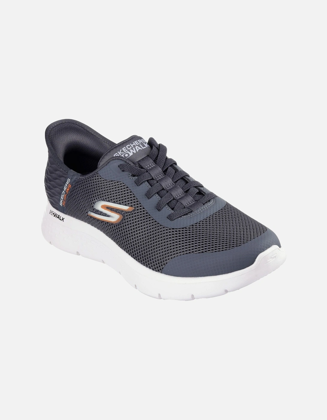 Skechers model GO WALK Flex Hands Up Shoes Male in Grey, 6 of 5