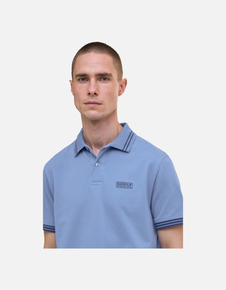 BARBOUR CALIBRATED POLO MANOR BLUE