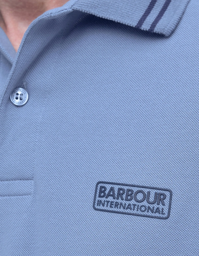BARBOUR CALIBRATED POLO MANOR BLUE