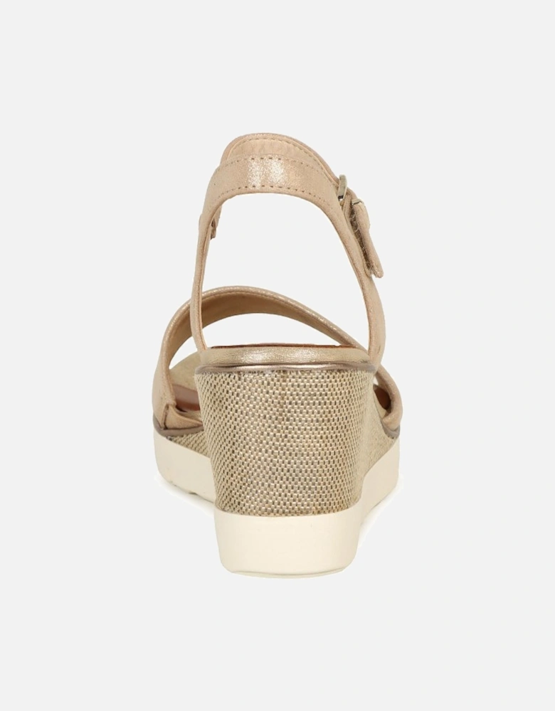 Tulip Womens Wedge Heel Espadrille Sandals