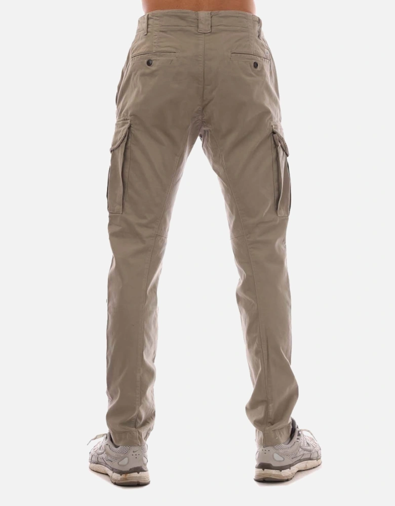 Stretch Sateen Cargo Pants