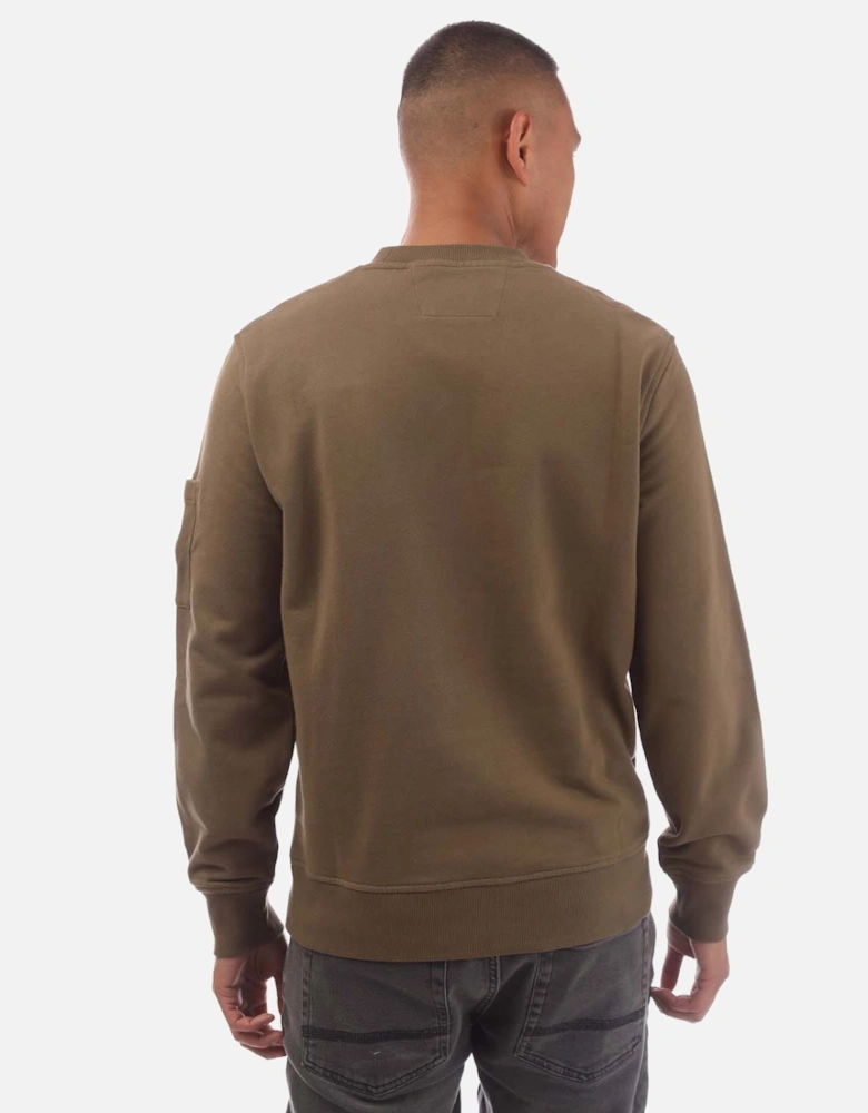 Front Zip Pocket Arm Lens Sweatshirt