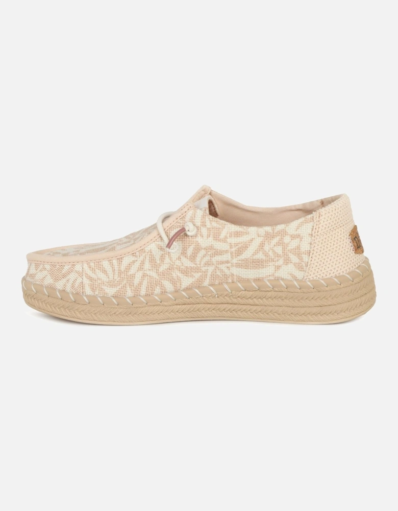 Wendy Esp Retro Palm Canvas Shoes
