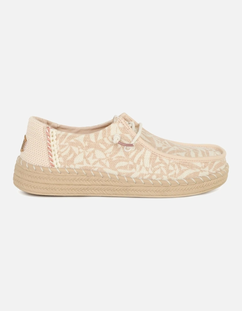 Wendy Esp Retro Palm Canvas Shoes