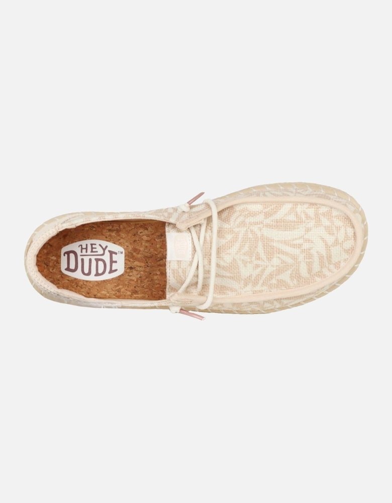 Wendy Esp Retro Palm Canvas Shoes