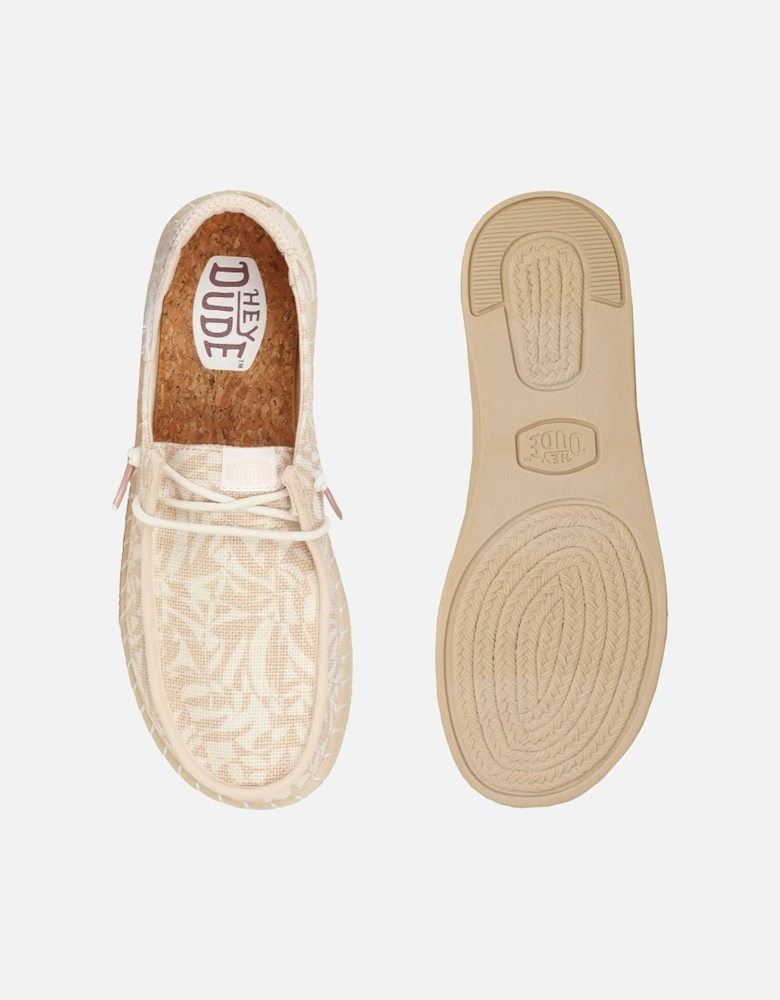 Wendy Esp Retro Palm Canvas Shoes