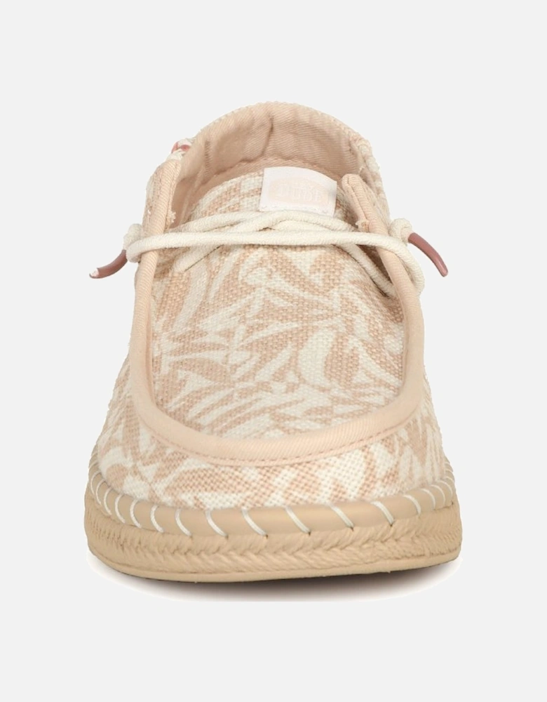 Wendy Esp Retro Palm Canvas Shoes