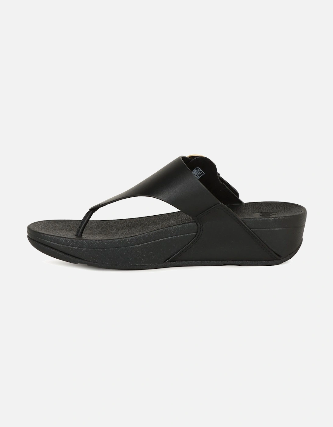 Lulu Resin Buckle Womens Toe Post Sandals