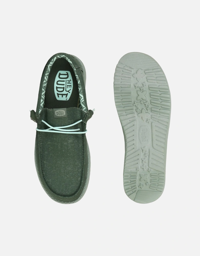 Wally Stretch Mens Canvas Shoes